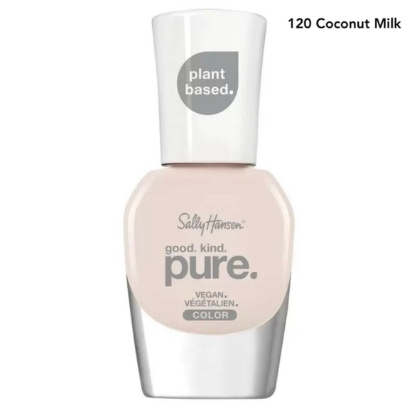 ๐3/$15๐ Sally Hansen Good Kind Pure Vegan Polish 120 Coconut Milk - Picture 2 of 5